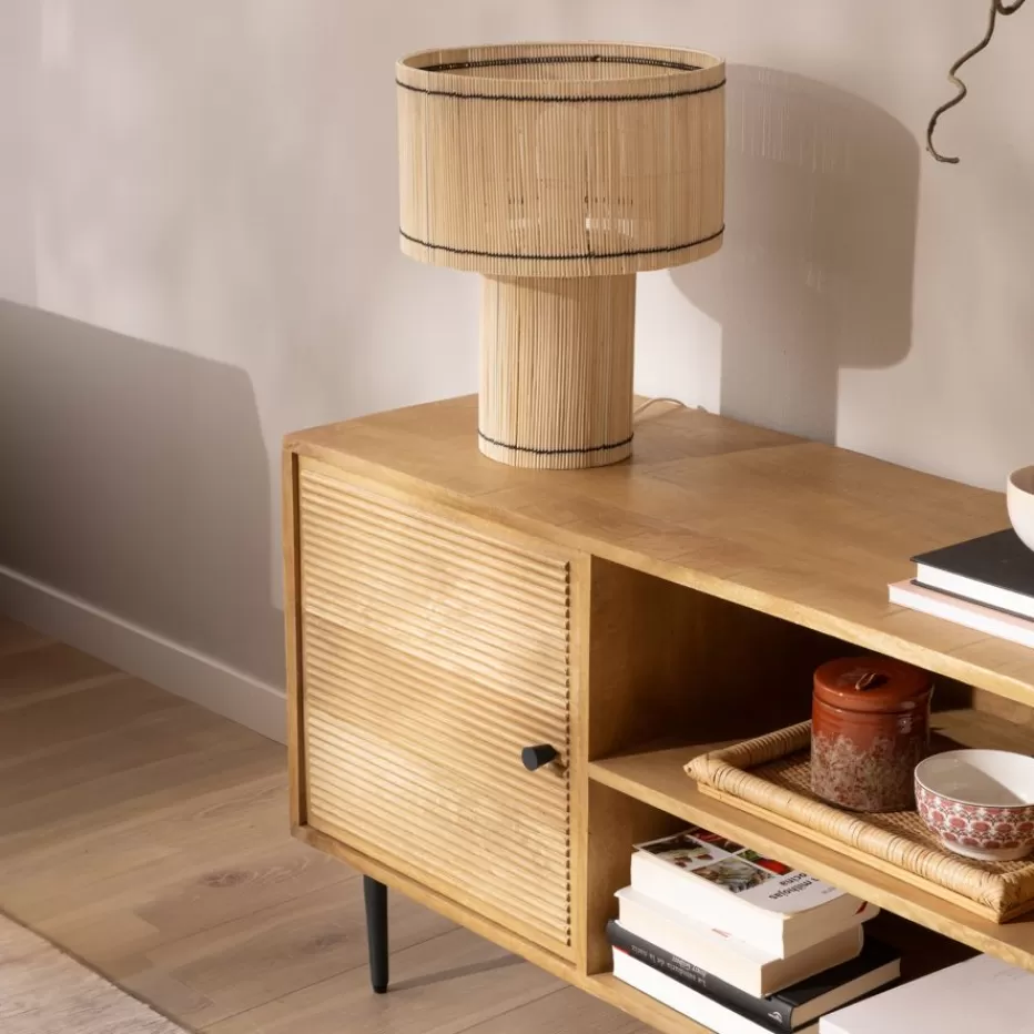 Flash Sale Boreal Meuble tv en bois massif de manguier et métal Salon | Meubles Tv