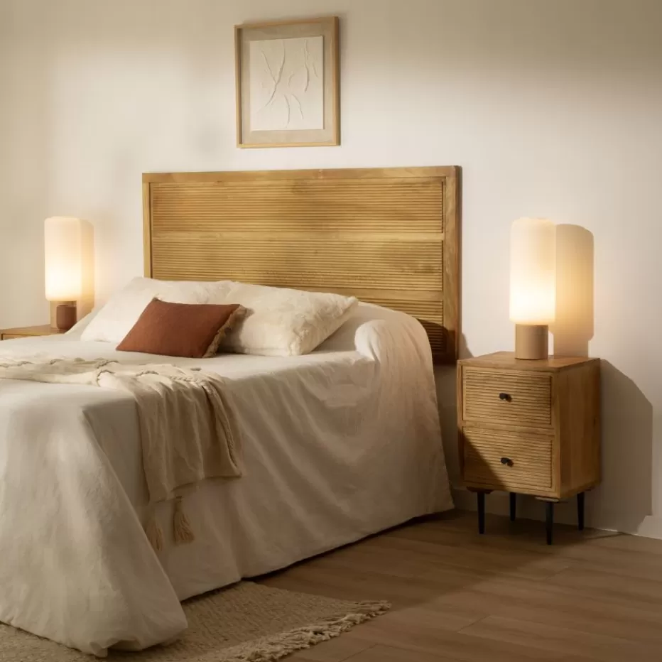Outlet Boreal Tête de lit en bois massif de manguier pour lit de 150 et 160 Chambre | Têtes De Lit