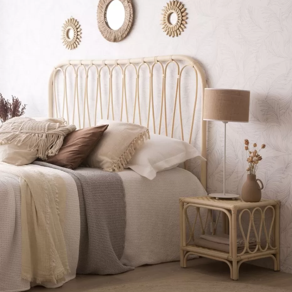 Flash Sale Bossley Tête de lit en rotin naturel pour lit de 150 et 160 Chambre | Têtes De Lit