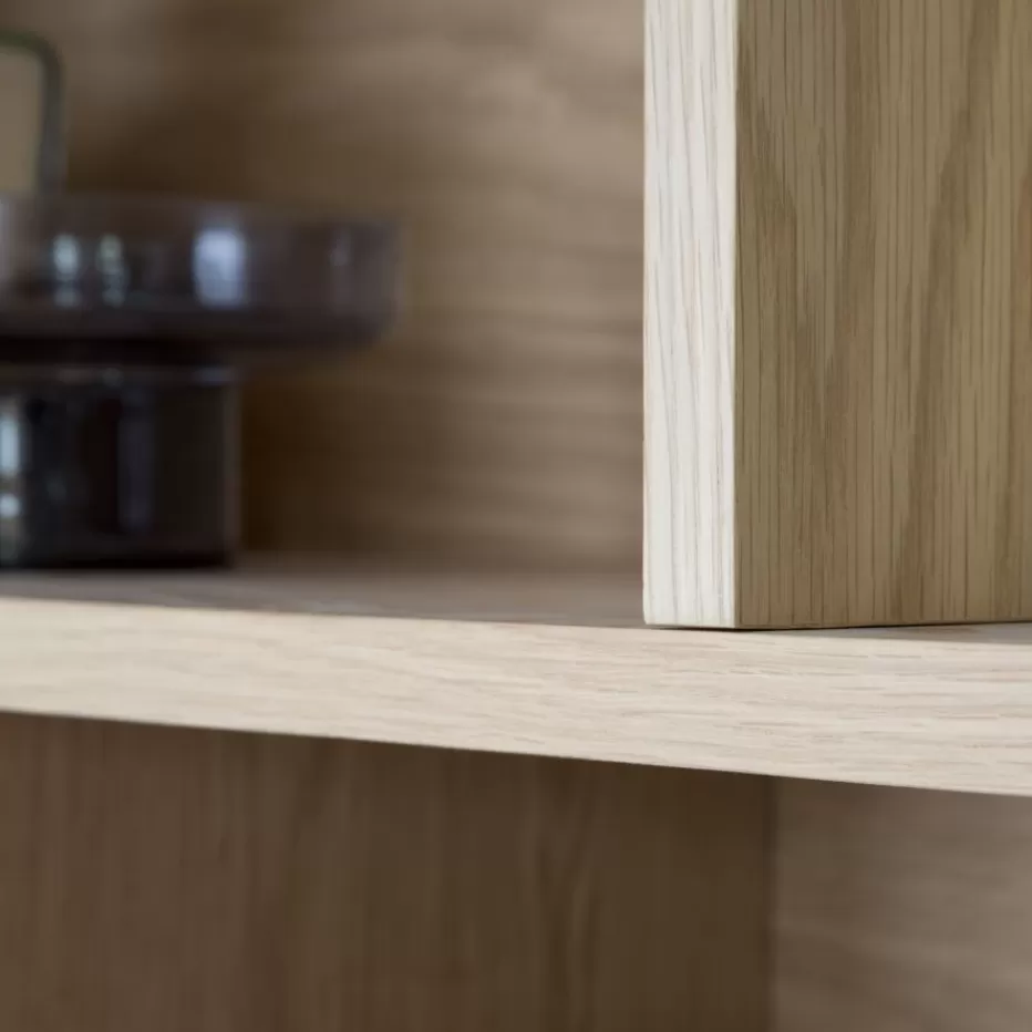 Sale Coimbra étagère en bois et métal Étagères