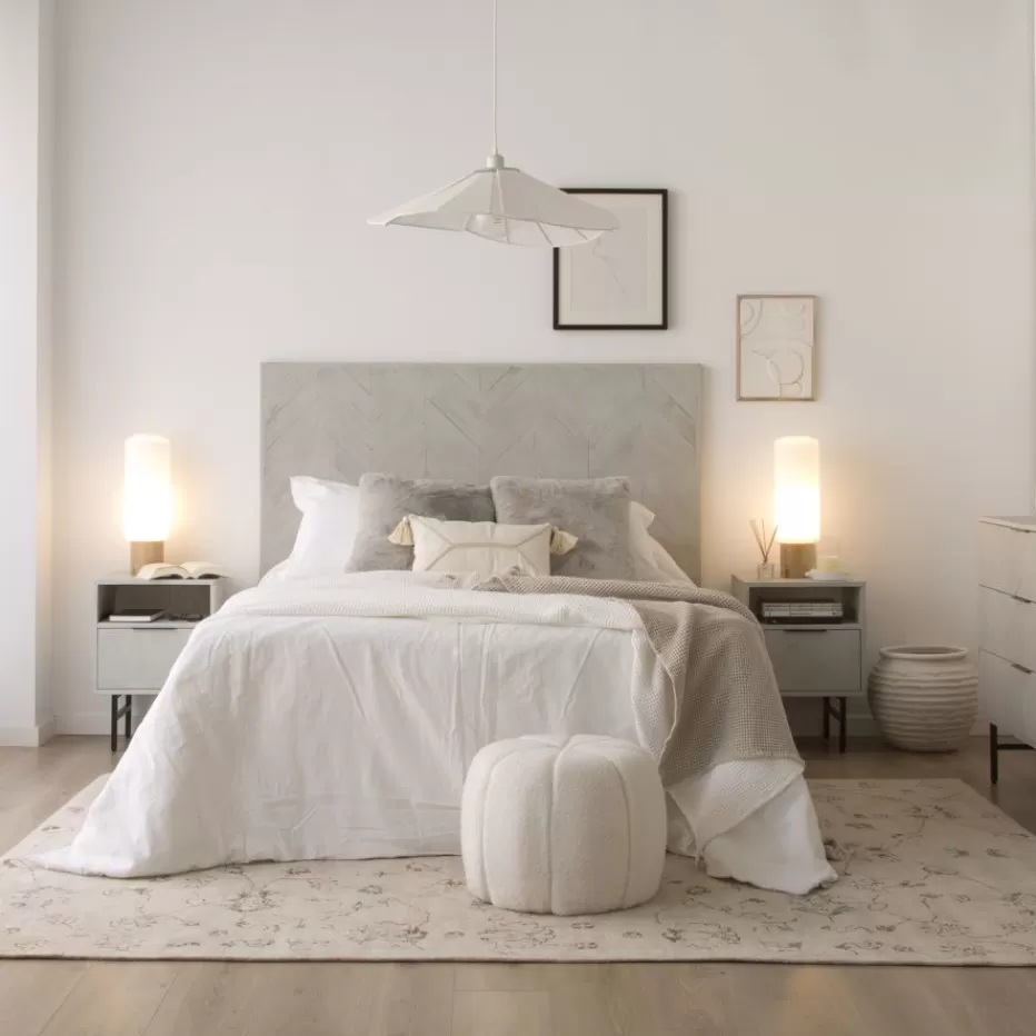 Cheap Enzo Tête de lit en bois massif pour lit de 150 et 160 blanc wild Chambre | Têtes De Lit
