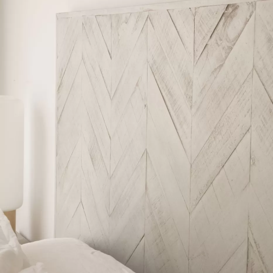 Cheap Enzo Tête de lit en bois massif pour lit de 150 et 160 blanc wild Chambre | Têtes De Lit