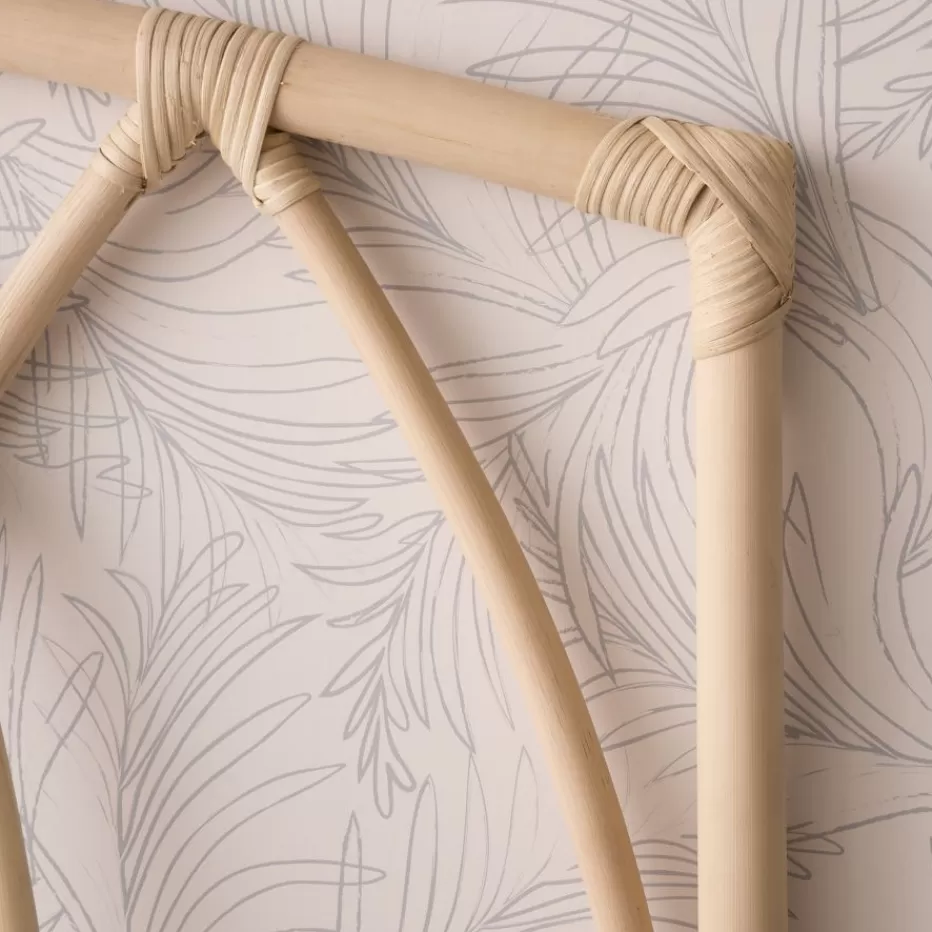Outlet Ezar Tête de lit en rotin naturel pour lit de 150 et 160 Chambre | Têtes De Lit