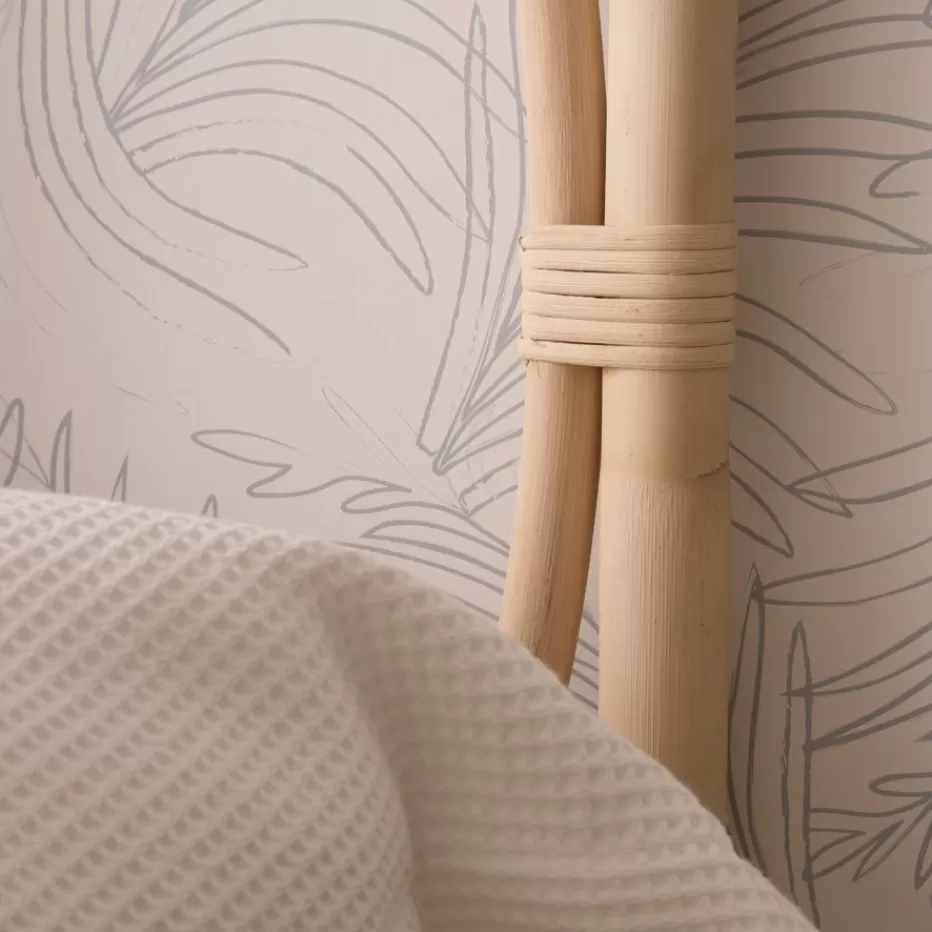 Outlet Ezar Tête de lit en rotin naturel pour lit de 150 et 160 Chambre | Têtes De Lit