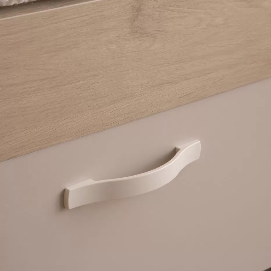 Discount Hansel Lit superposé avec lit gigogne pour matelas de 90x190 avec échelle à gauche Enfant Chambre Pour Jeunes Et Enfants | Lits Gigogne Et Lits Superposés