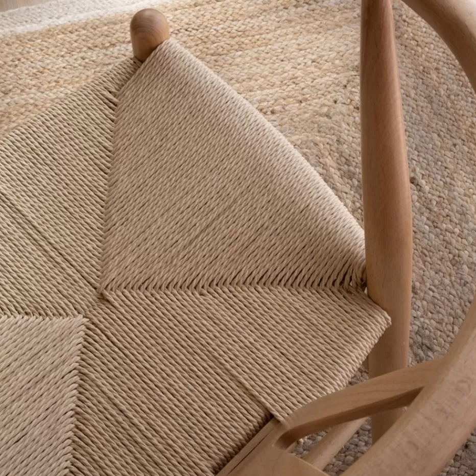 New Isola Chaise en bois massif de couleur naturelle Salles À Manger | Chaises Modernes