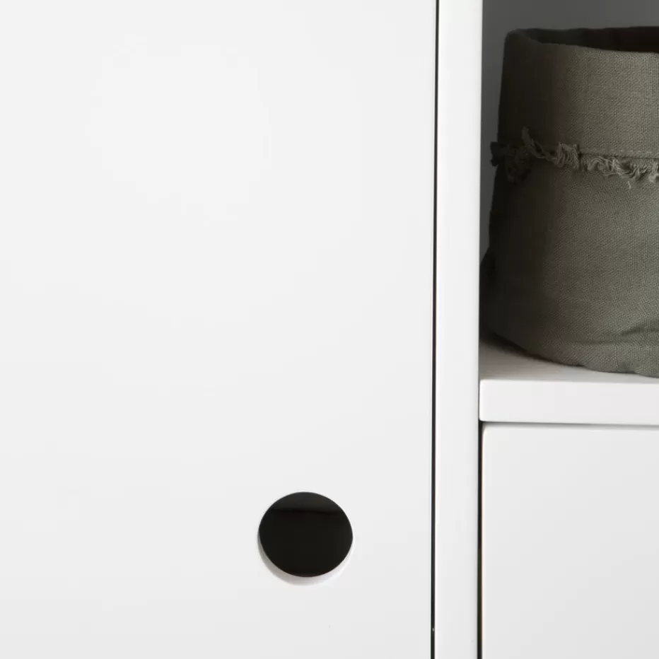 Cheap Kadi Meuble enfant avec espace de rangement laqué en blanc Enfant Chambre Pour Jeunes Et Enfants | Chambre