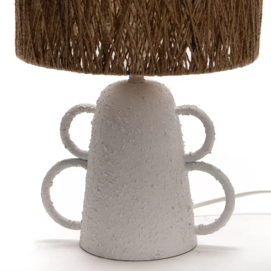 Sale Karla Lampe de table en métal et corde Lampes De Table