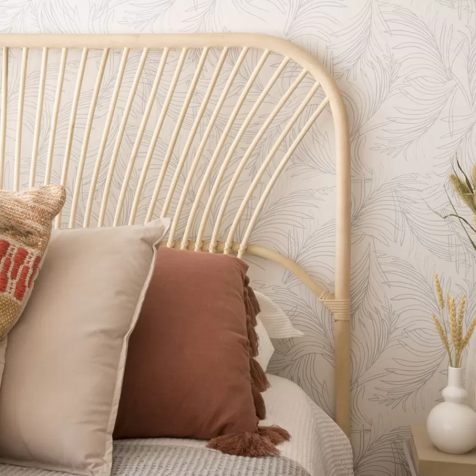 Shop Lux Tête de lit en rotin naturel pour lit de 150 et 160 Chambre | Têtes De Lit
