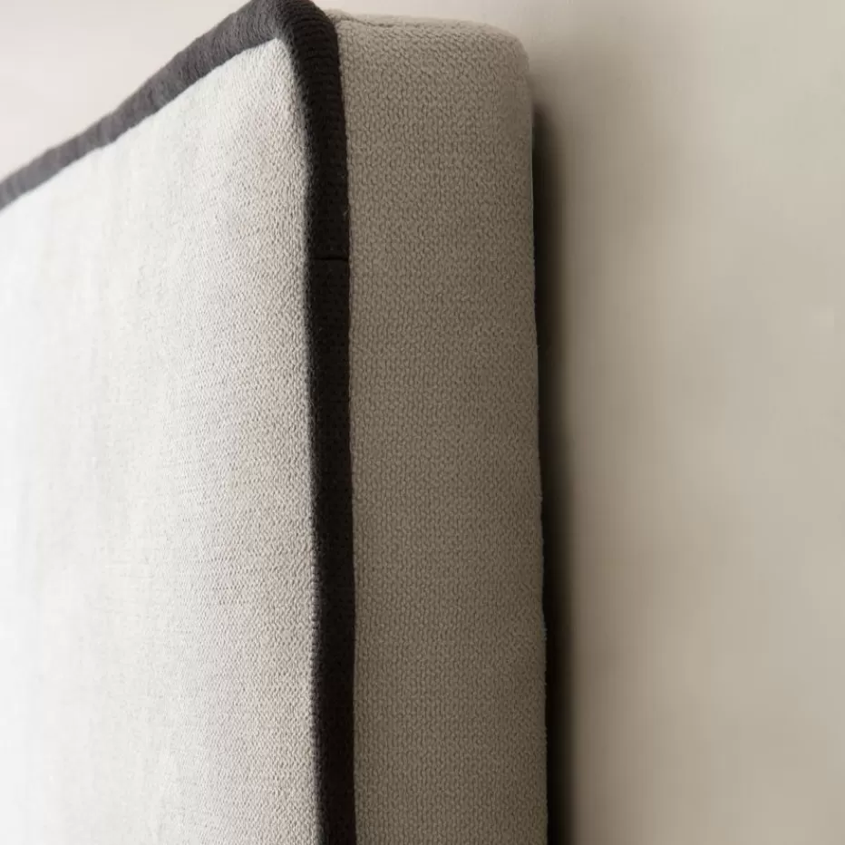 Best Sale Madary Tête de lit rembourrée beige pour lit de 150 et 160 Chambre | Têtes De Lit