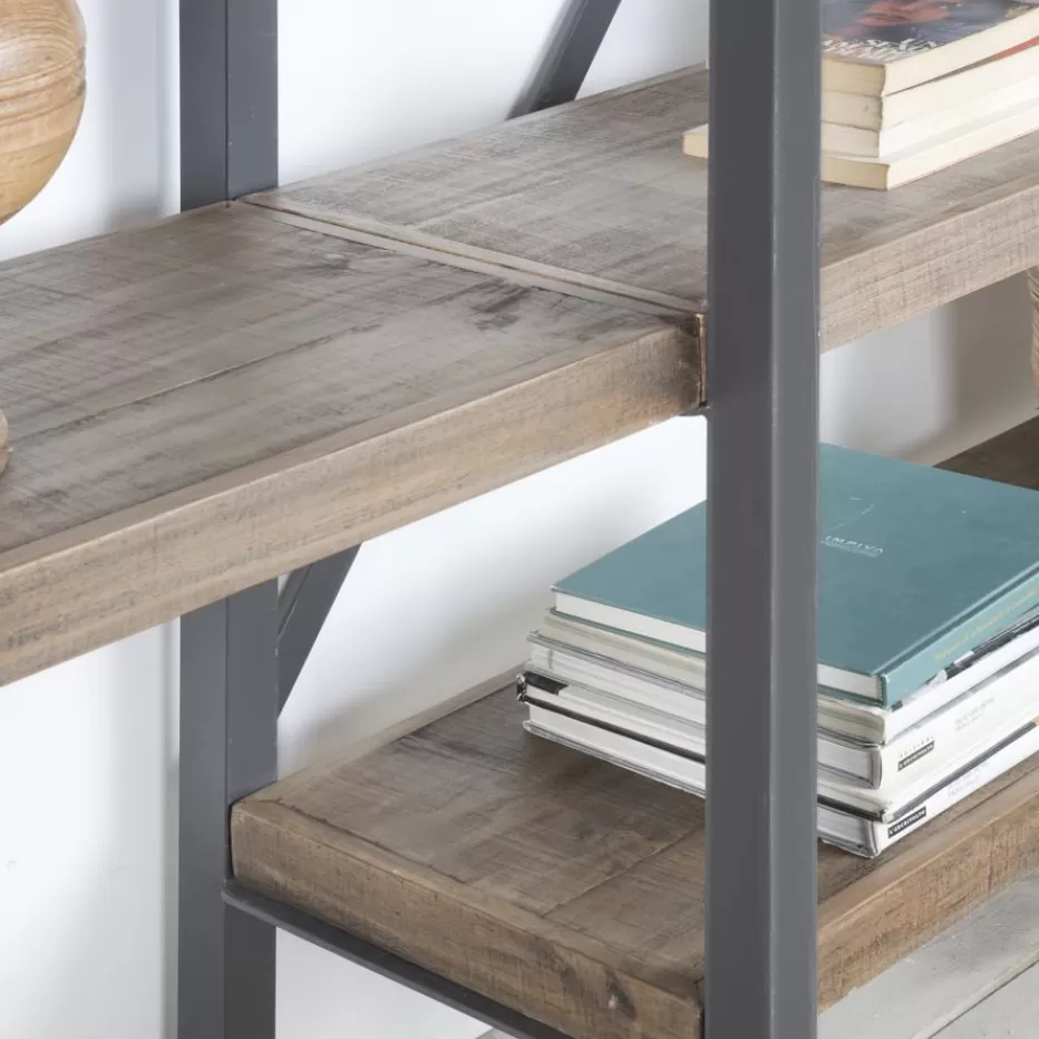 Flash Sale Manila étagère en bois massif 125" Étagères