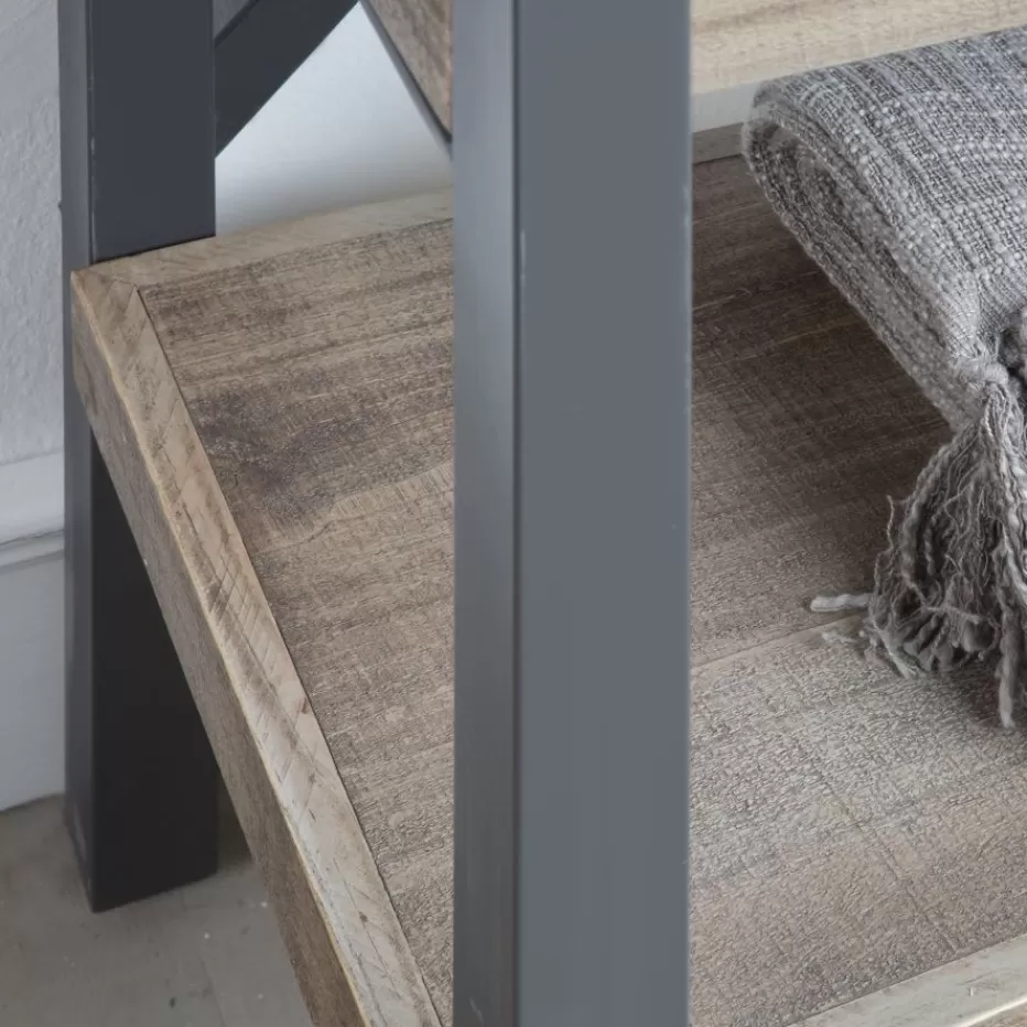 Flash Sale Manila étagère en bois massif 125" Étagères