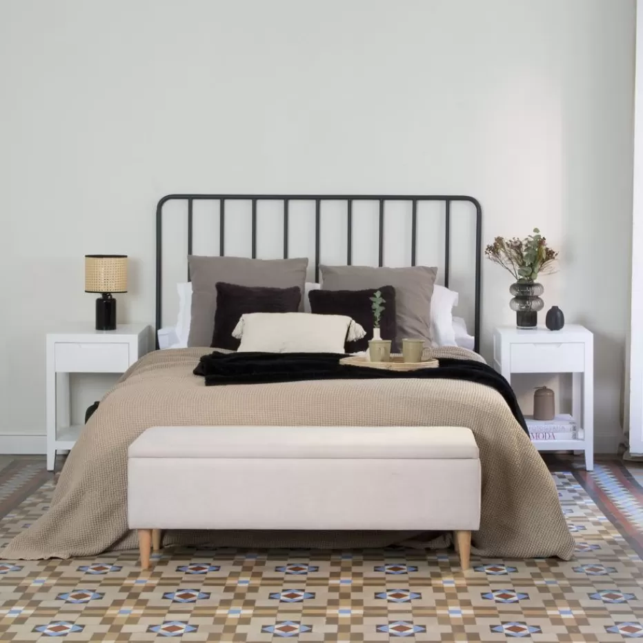 Online Mirta Tête de lit en métal pour lit de 150 et 160 Chambre | Têtes De Lit