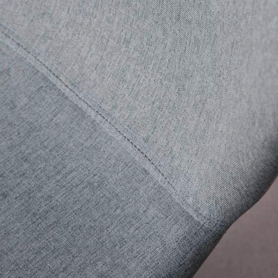 Best Nori Chaise de bureau rembourrée vert aigue-marine avec roulettes Salles À Manger | Meubles De Salle À Manger