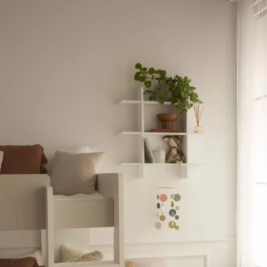 Cheap Rony étagère murale laqué blanche Enfant Chambre Pour Jeunes Et Enfants | Étagères