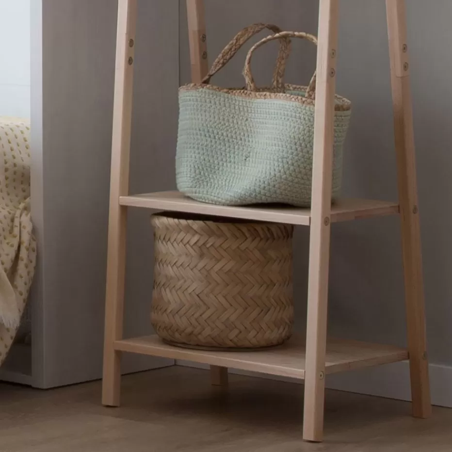 Outlet Saga Meuble porte-manteau avec étagères Enfant Chambre Pour Jeunes Et Enfants | Étagères