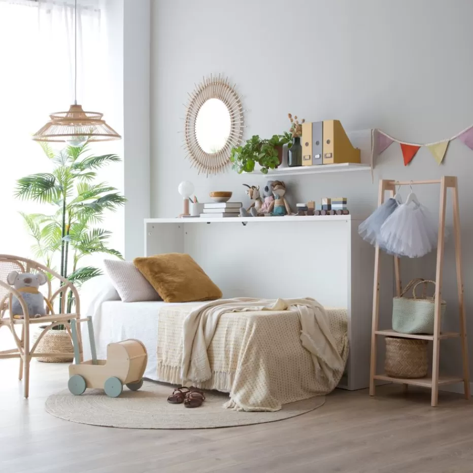 Outlet Saga Meuble porte-manteau avec étagères Enfant Chambre Pour Jeunes Et Enfants | Étagères