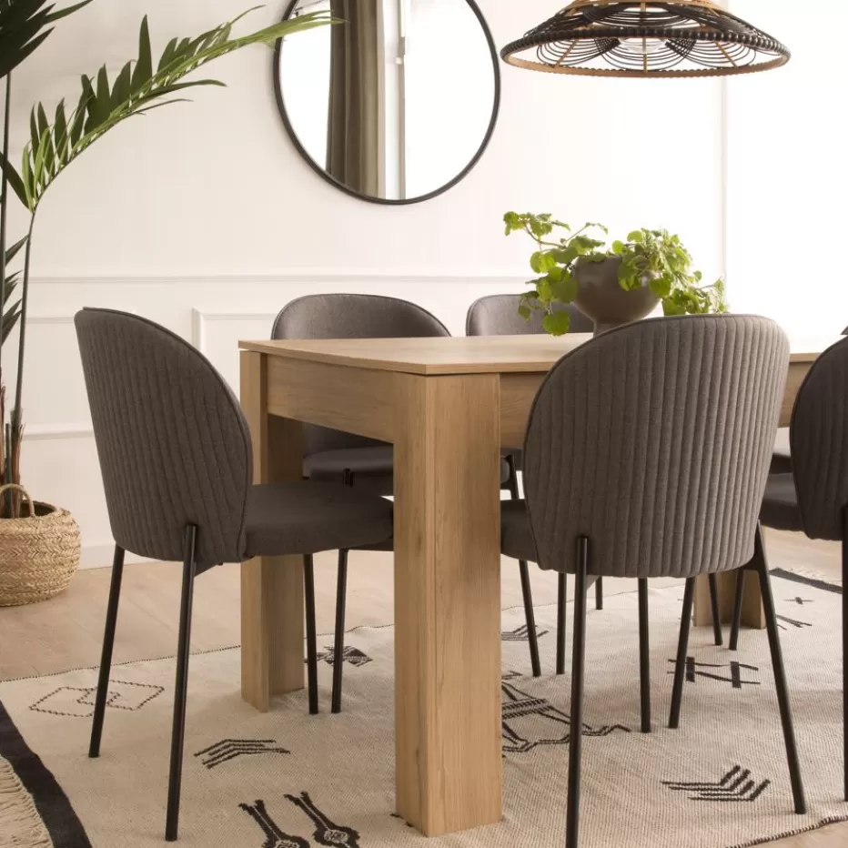 Online Selena Table à manger rectangulaire extensible 140/200 en couleur naturelle Salles À Manger | Tables En Bois