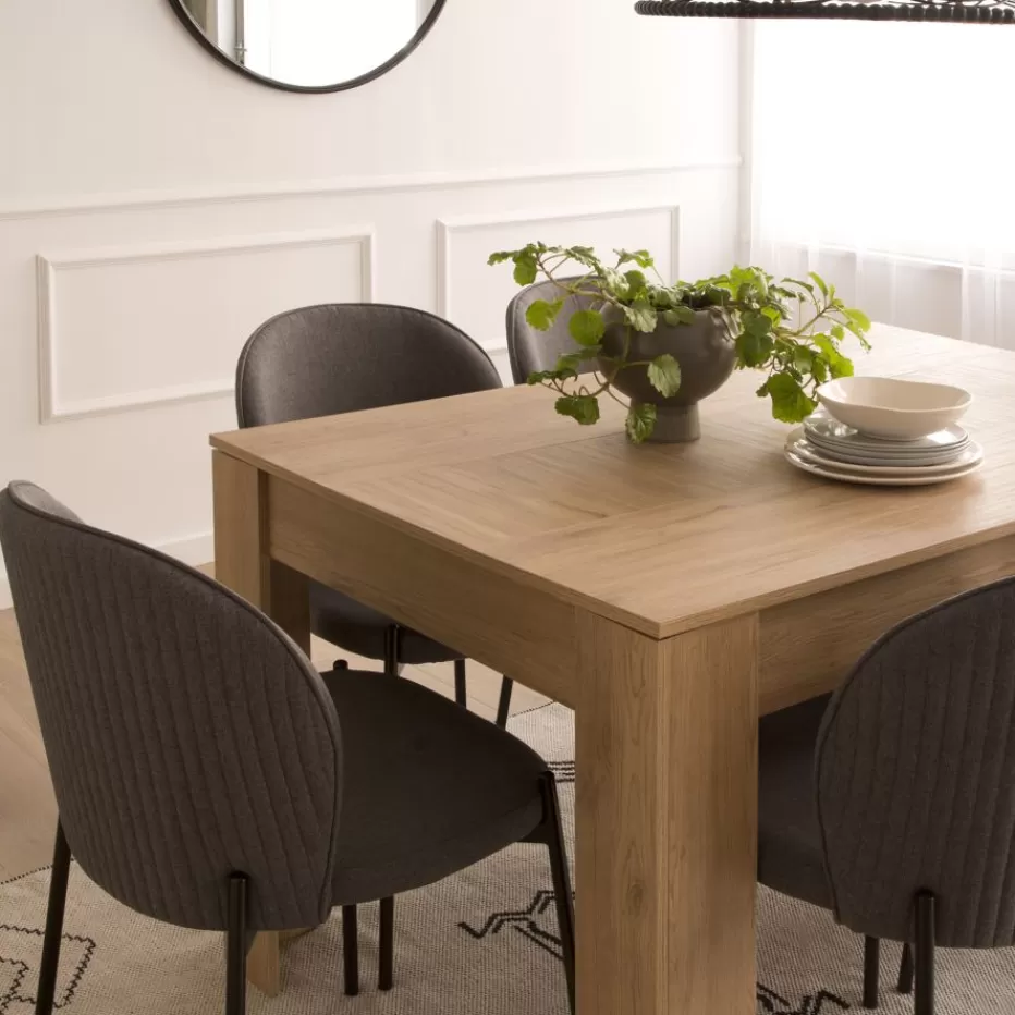 Online Selena Table à manger rectangulaire extensible 140/200 en couleur naturelle Salles À Manger | Tables En Bois