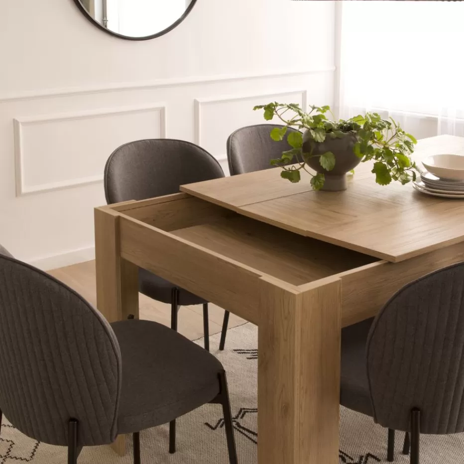 Online Selena Table à manger rectangulaire extensible 140/200 en couleur naturelle Salles À Manger | Tables En Bois