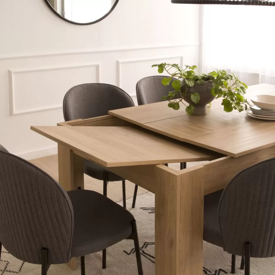 Online Selena Table à manger rectangulaire extensible 140/200 en couleur naturelle Salles À Manger | Tables En Bois