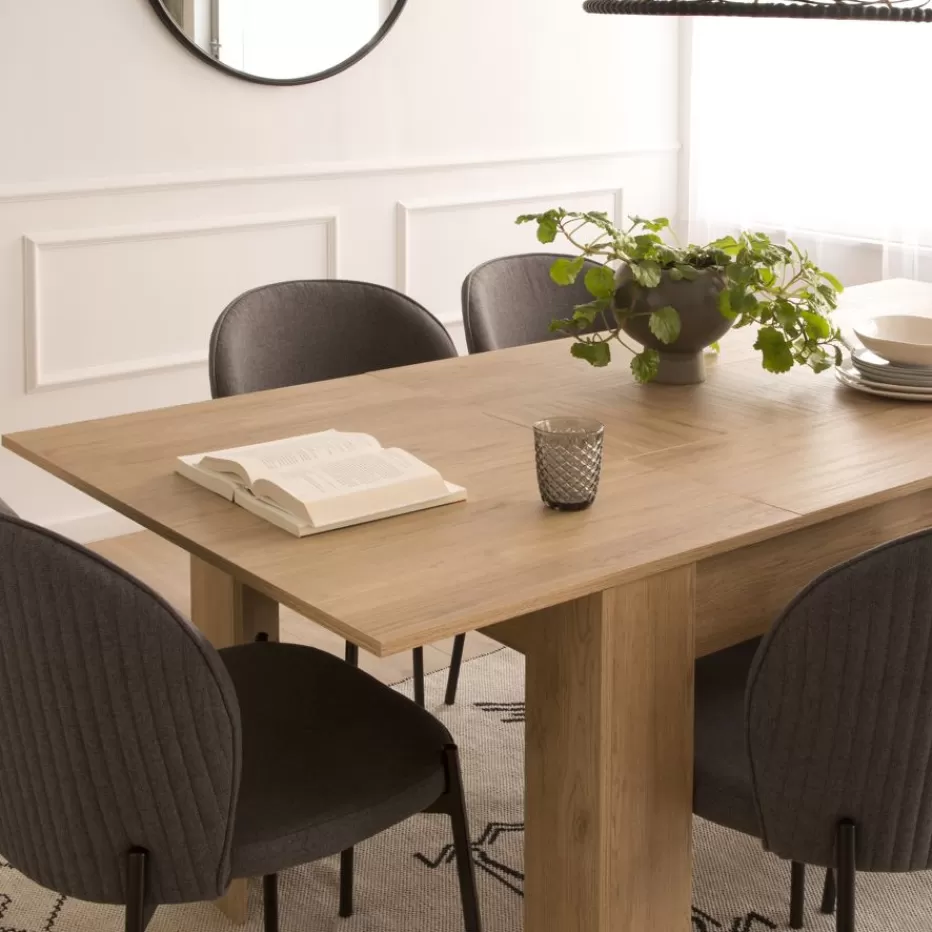 Online Selena Table à manger rectangulaire extensible 140/200 en couleur naturelle Salles À Manger | Tables En Bois