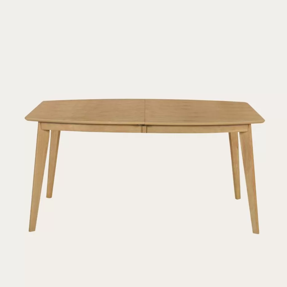 New Shelley Mesa de comedor extensible rectangular 150/200 de madera natural Salles À Manger | Meubles De Salle À Manger