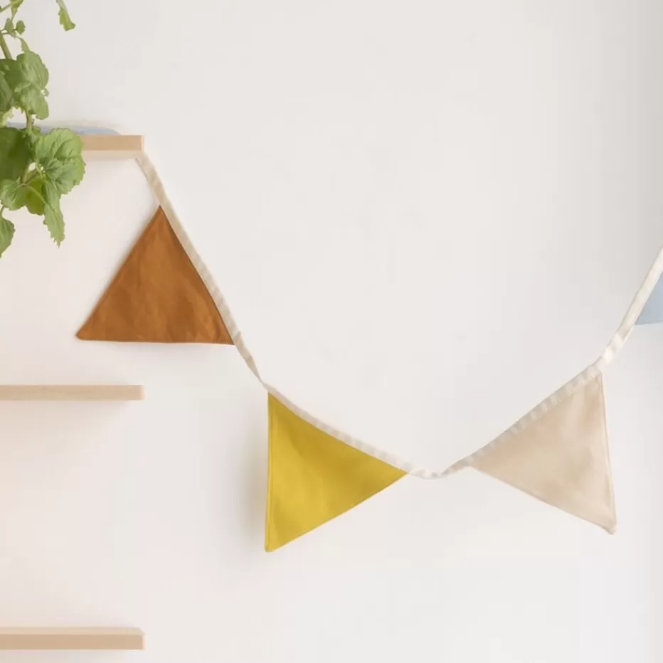 Fashion Zanzi Guirlande de fanions colorés Enfant Chambre Pour Jeunes Et Enfants | Décoration Murale Pour Enfants