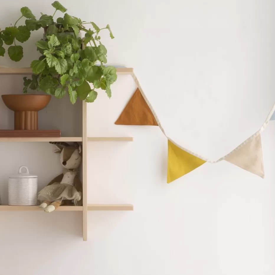 Fashion Zanzi Guirlande de fanions colorés Enfant Chambre Pour Jeunes Et Enfants | Décoration Murale Pour Enfants