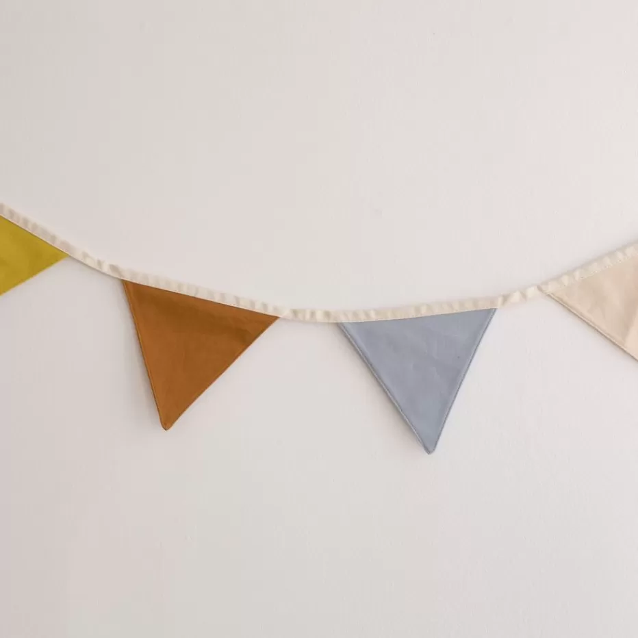 Fashion Zanzi Guirlande de fanions colorés Enfant Chambre Pour Jeunes Et Enfants | Décoration Murale Pour Enfants